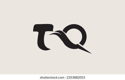 TQ, QT, T, Q abstract letters logo monogram