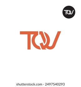 TQV Logo Letter Monogram Design