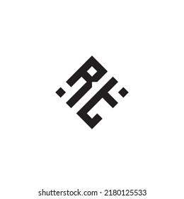 TR abstract geometric concept logo in high quality professional design that will be best for street style