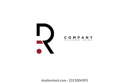 TR Alphabet letters Initials Monogram logo RT, T and R