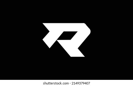 TR icon vector logo design. R template quality logo symbol inspiration