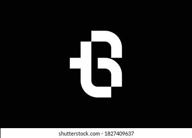 TR letter logo design on luxury background. RT monogram initials letter logo concept. TB icon design. BT elegant and Professional white color letter icon design on black background.  TR RT TB BT
