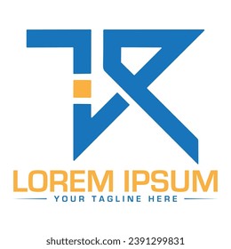 Diseño profesional del logotipo para carta TR 