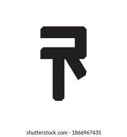 TR letter logo design vector