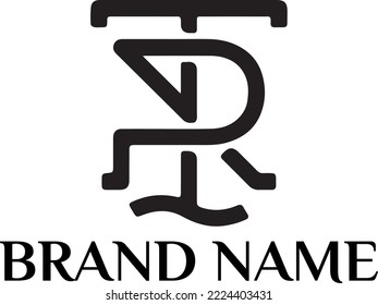 TR letter logo design for your brand