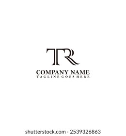 TR Logo Design Concept Vector Template Inspiration