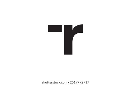 design de logotipo tr, letra inicial tr ícone design vetor template, RT, TR, R, T letras abstratas monograma de logotipo, Moderno criativo único elegante mínimo
