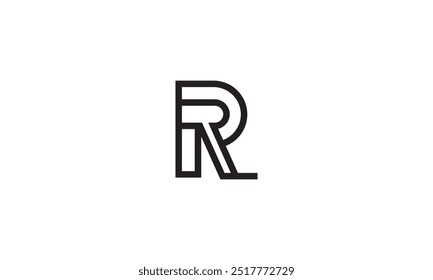 tr diseño de logotipo, letra inicial tr icono diseño Vector Plantilla, RT, TR, R, T letras abstractas logo monograma, moderno creativo único elegante mínimo