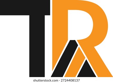 TR Logo-Design. RT Logo Design. Markenlogo-Design.