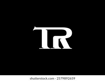 TR logo desing and monogram logo