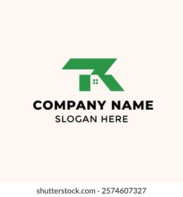 TR R Logo Design And Monogram Logo template