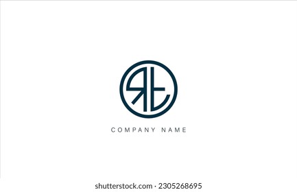 TR, RT, Abstract Letters Logo Monogram