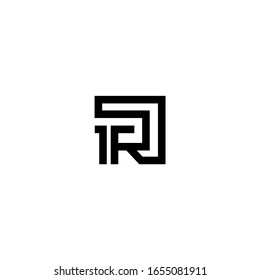 TR RT T R Letter Initial Logo Design
