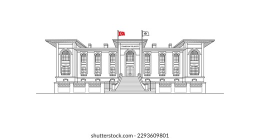 Trabzon Governorship Building Sketch Study