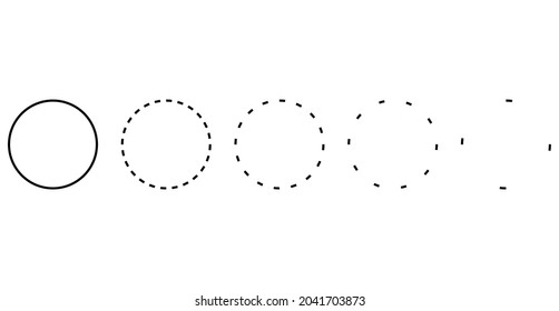 trace the circle worksheet preschool. Kindergartens educational game for kids