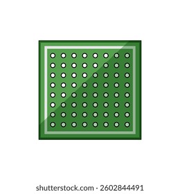 trace circuit board cartoon. layout etching, fabrication multilayer, substrate vias trace circuit board sign. isolated symbol vector illustration