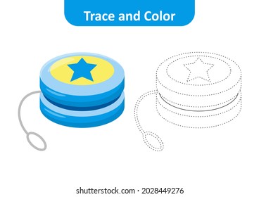 Trace and color, yoyo vector