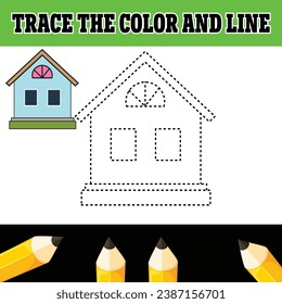 Trace the line and color