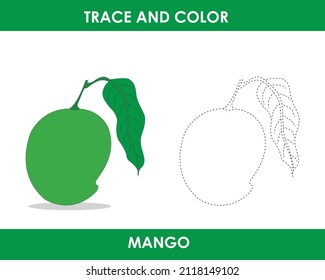 Trace the line and color the picture