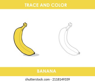 Trace the line and color the picture