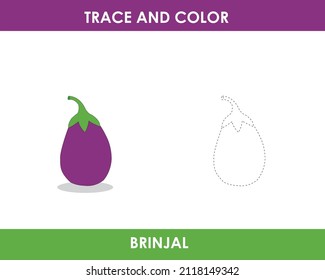 Trace the line and color the picture