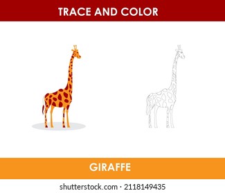 Trace the line and color the picture