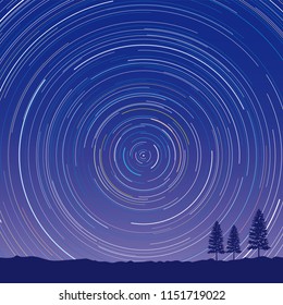 Trace of the star