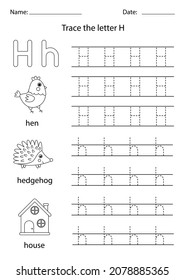 283 Tracing worksheet house Images, Stock Photos & Vectors | Shutterstock