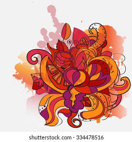 tracery autumn color .color splash 