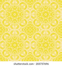 Tracery retro background pattern, vector.