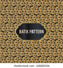 Tracery seamless pattern. Ethnic colorful circular pattern. Curved doodling background. Vector