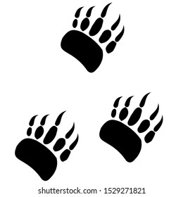  Traces Of Badger Vector Image