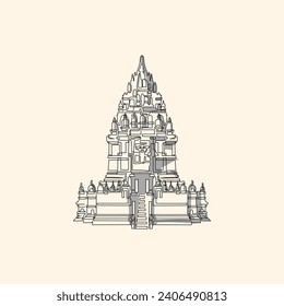 Traces of the History of the Charming Line Art of Prambanan Temple