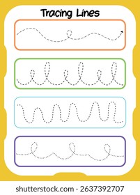 Tracing acxtivity worksheets for preshool kids 