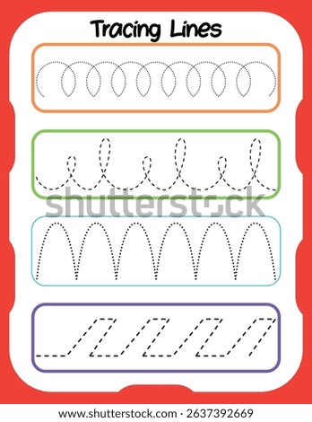 Tracing acxtivity worksheets for preshool kids 