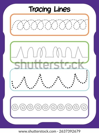 Tracing acxtivity worksheets for preshool kids 