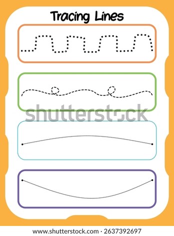 Tracing acxtivity worksheets for preshool kids 