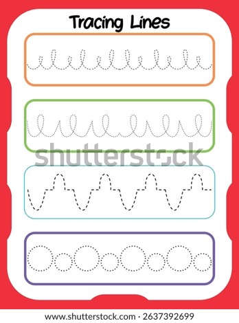 Tracing acxtivity worksheets for preshool kids 