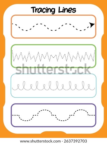 Tracing acxtivity worksheets for preshool kids 