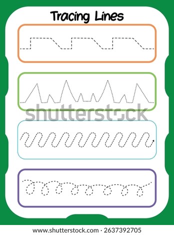 Tracing acxtivity worksheets for preshool kids 