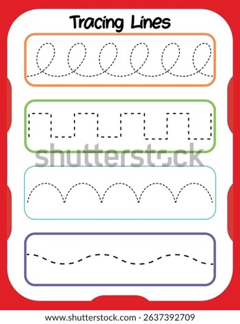 Tracing acxtivity worksheets for preshool kids 