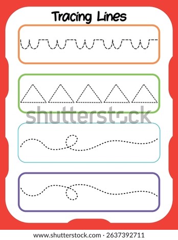 Tracing acxtivity worksheets for preshool kids 