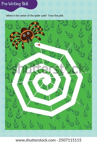 Tracing practice for kids. Pre-writing worksheet for little children. Preschool or kindergarten handwriting practice. Fine motor skills. Educational activity children game.