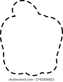 tracing of a red bell pepper, symbolizing fresh, sweet, and nutritious produce, grown organically on farms with natural agricultural practices.