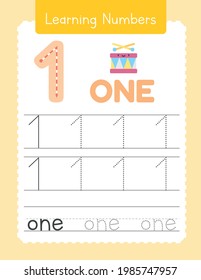 Tracing sheets for preschool children.Developing skills of writing.
