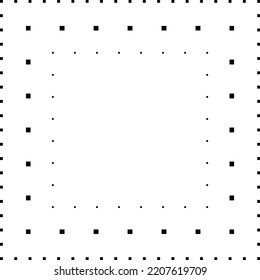 Tracing square shape lines element for preschool, kindergarten and Montessori kids prewriting and drawing activities in vector illustration
