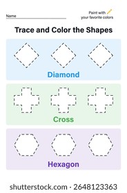 Ablaufverfolgung von Arbeitsblättern mit geometrischen Formen