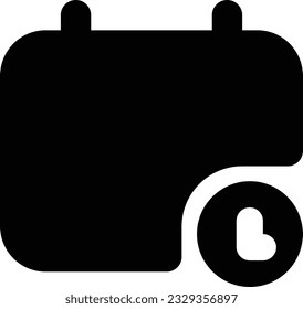 Track appointments, deadlines, and events with this icon. It represents efficient planning and time management for seamless organization.