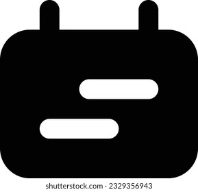 Track appointments, deadlines, and events with this icon. It represents efficient planning and time management for seamless organization.
