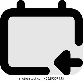 Verfolgen Sie Termine, Termine und Veranstaltungen mit diesem Symbol. Es stellt eine effiziente Planung und Zeitmanagement für eine nahtlose Organisation dar.